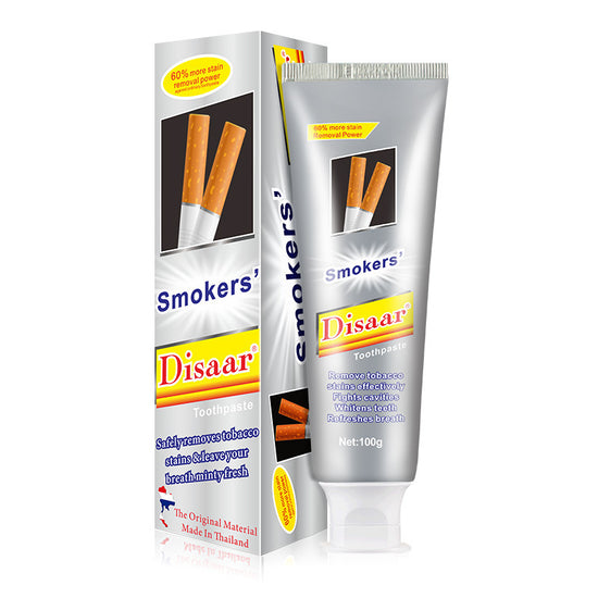 Smokers toothpaste