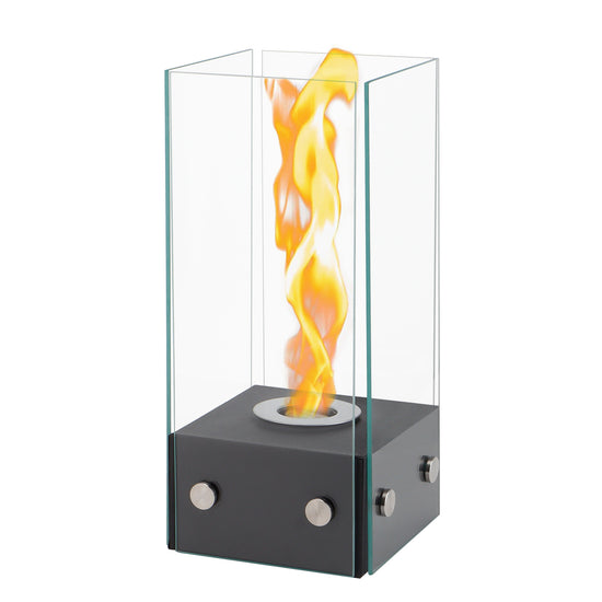 Square Desktop Alcohol Fireplace Lamp