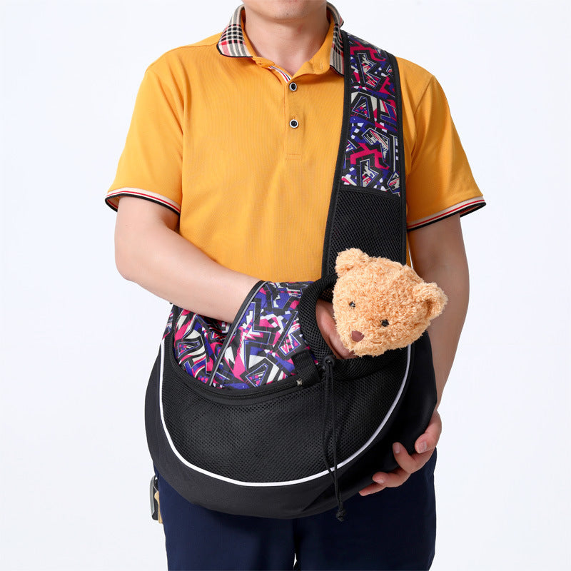 Women's Outdoor Portable Crossbody Bag for Pet